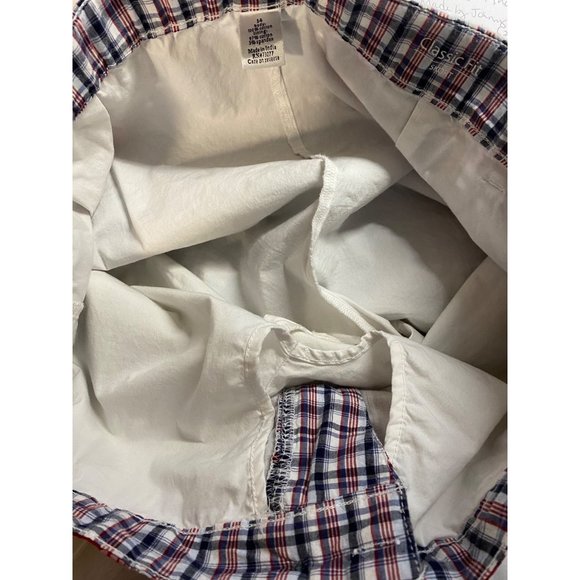 Croft & Barrow Classic Skort Womens US 14 Crab Bake Red Patchwork Stretch Preppy - Picture 7 of 16